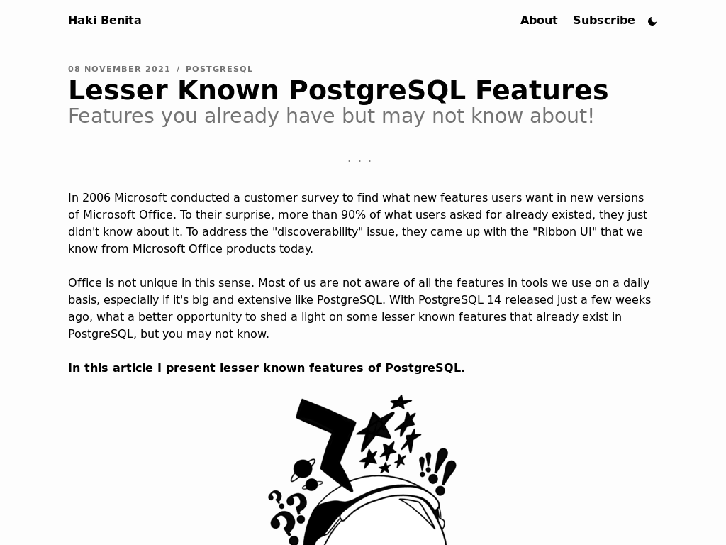 18+ Powerful PostgreSQL Features You Didn't Know Existed