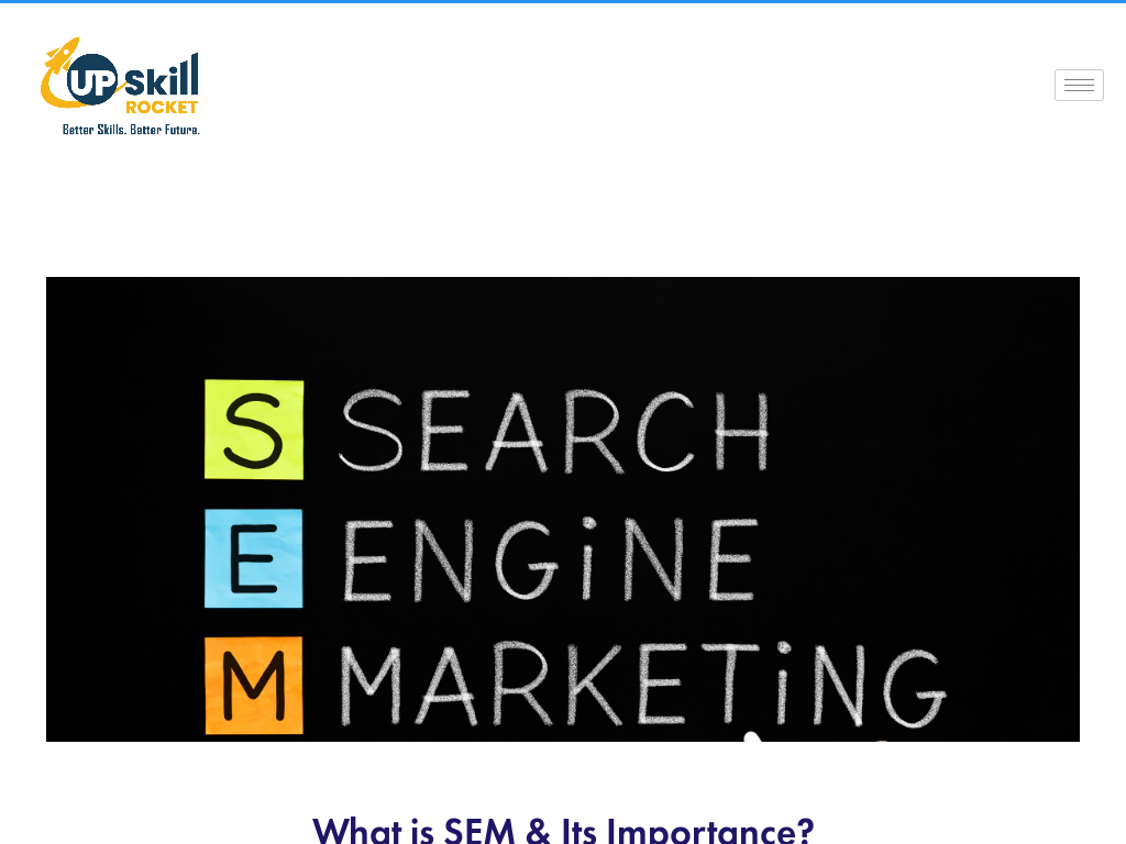 Meaning of SEM and Its Importance?