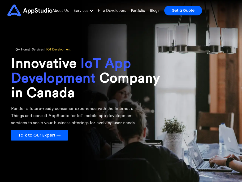 IoT App Development Company | IoT Application Development Services