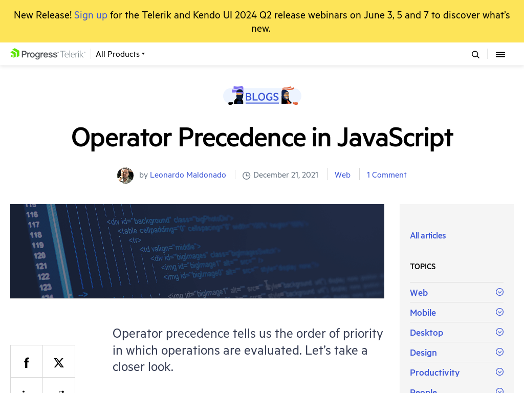 "Navigate JavaScript Expressions with Confidence: Understanding Operator Precedence and Associativity