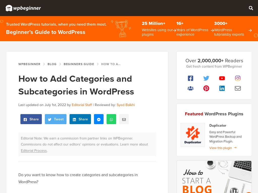 Organize Your Website's Content Like a Pro: A Beginner's Guide to Categories and Subcategories in WordPress