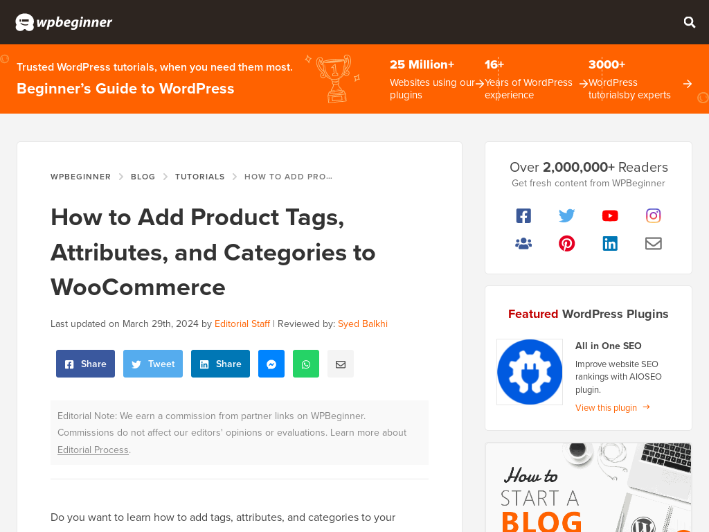 How to Add Product Tags, Attributes, and Categories to WooCommerce